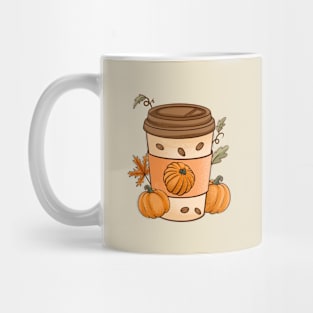 Fall coffee, Pumpkin Spice latte- Chill Fall Season Coffee, Thanksgiving Halloween Matching Gift Mug